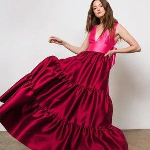 NWT Hutch Pink & Plum Harlow Gown